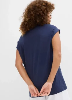 Hot Longshirt aus reiner Bio-Baumwolle (2er Pack) Damen Shirts & Tops|Basics