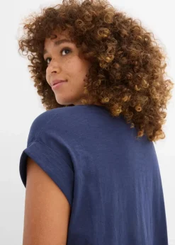 Hot Longshirt aus reiner Bio-Baumwolle (2er Pack) Damen Shirts & Tops|Basics