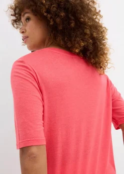 Damen bonprix Bekleidung·Röcke|Basics|Longshirt aus softer Viskose