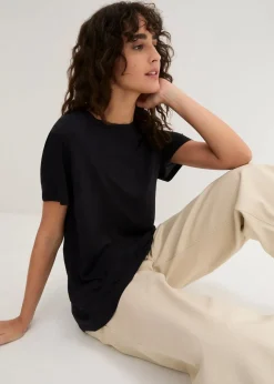 Damen bonprix Bekleidung·Röcke|Basics|Longshirt aus softer Viskose