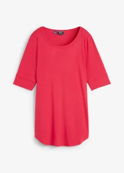 Damen bonprix Shirts & Tops|Basics|Long-Shirt aus softer Viskose