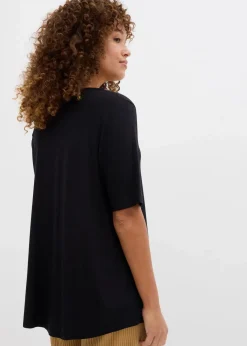 Damen bonprix Bekleidung·Röcke|Basics|Longshirt aus softer Viskose