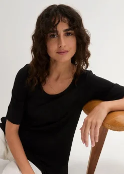 Damen bonprix Bekleidung·Röcke|Nachhaltigere Materialien|Long-Shirt aus softer Viskose