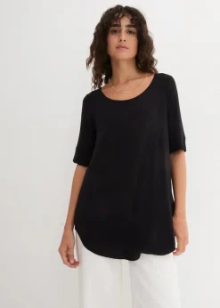 Damen bonprix Bekleidung·Röcke|Nachhaltigere Materialien|Long-Shirt aus softer Viskose