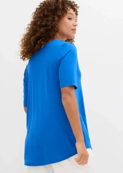 Sale Longshirt aus softer Viskose Damen Nachhaltigere Materialien|Shirts & Tops
