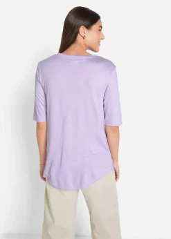 Hot Longshirt aus softer Viskose, 2er-Pack Damen Nachhaltigere Materialien|Shirts & Tops
