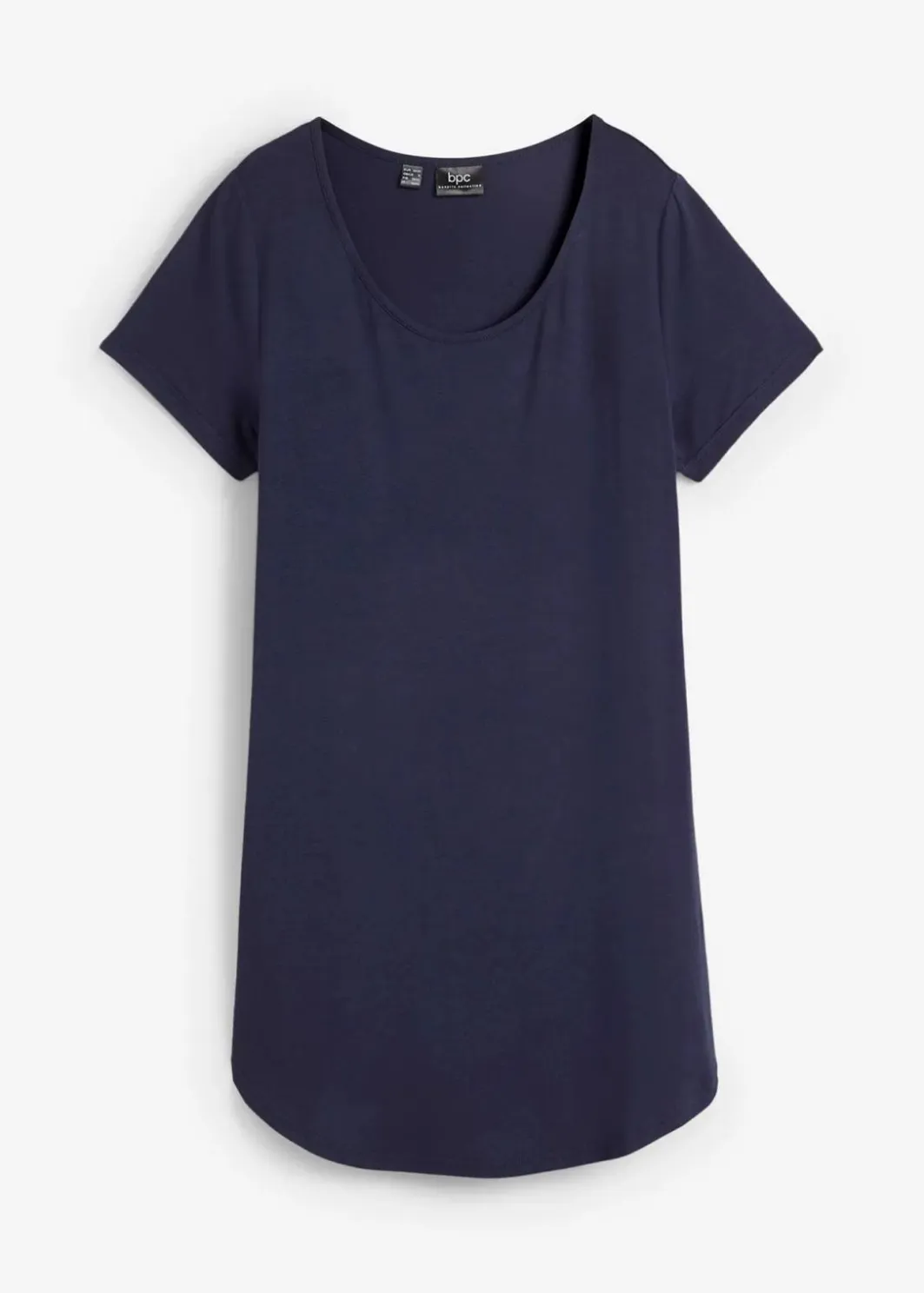 Damen bonprix Shirts & Tops|Basics|Longshirt aus softer Viskose