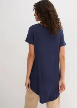 Damen bonprix Shirts & Tops|Basics|Longshirt aus softer Viskose