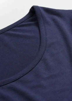 Damen bonprix Shirts & Tops|Basics|Longshirt aus softer Viskose
