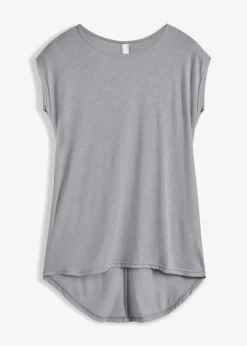 Damen bonprix Shirts & Tops|Longshirt aus Viskose-Mischung