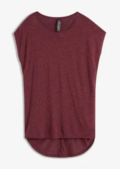 Damen bonprix Shirts & Tops|Longshirt aus Viskose-Mischung