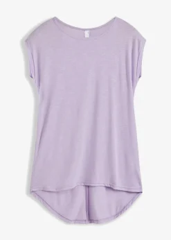 Damen bonprix Shirts & Tops|Longshirt aus Viskose-Mischung