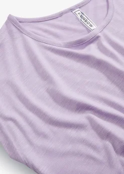 Damen bonprix Shirts & Tops|Longshirt aus Viskose-Mischung