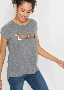 Discount Longshirt aus Viskose-Mix Damen Shirts & Tops