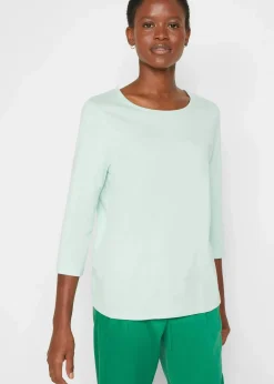 Damen bonprix Shirts & Tops|Basics|Longshirt (5er-Pack)