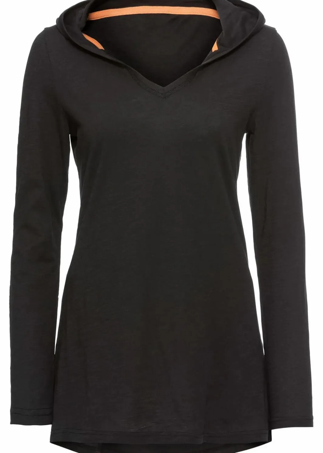 Discount Longshirt mit Kapuze Damen Shirts & Tops