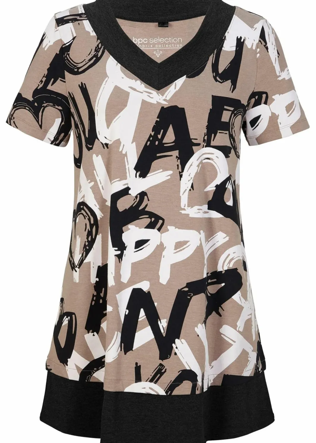 Sale Long-Shirt mit Kurzarm Damen Shirts & Tops