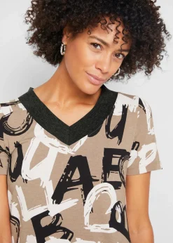Sale Long-Shirt mit Kurzarm Damen Shirts & Tops