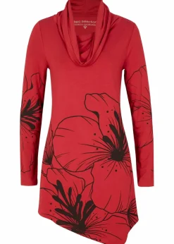 Online Longshirt mit Rollkragen Damen Shirts & Tops