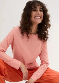 Online Longshirt mit Rundhalsausschnitt, Langarm (5er Pack) Damen Bekleidung·Röcke|Basics