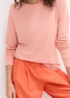 Online Longshirt mit Rundhalsausschnitt, Langarm (5er Pack) Damen Bekleidung·Röcke|Basics