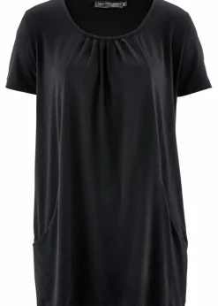 Longshirt mit Viskose Damen Shirts & Tops