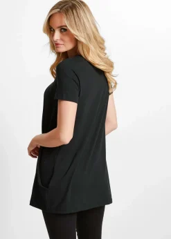 Longshirt mit Viskose Damen Shirts & Tops