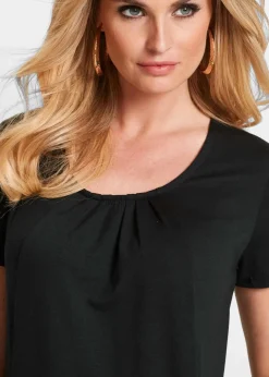 Longshirt mit Viskose Damen Shirts & Tops