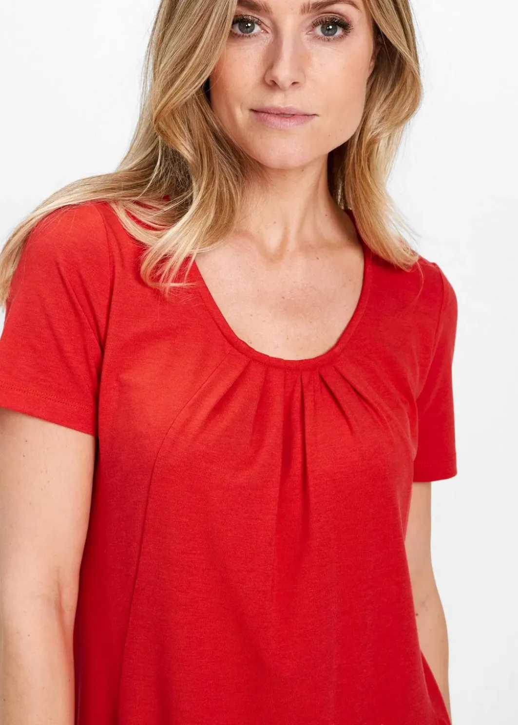 Clearance Longshirt mit Viskose Damen Shirts & Tops
