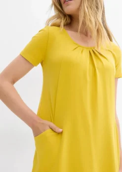 Damen bonprix Shirts & Tops|Longshirt mit Viskose