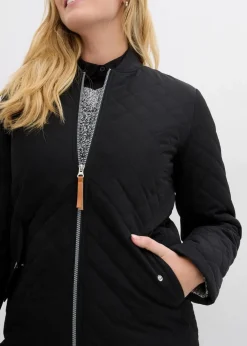 Outlet Long-Steppjacke Damen Bekleidung·Hosen|Jacken & Mäntel