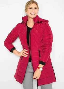 Sale Long-Steppjacke mit Wattierung Damen Jacken & Mäntel|Bekleidung·Hosen