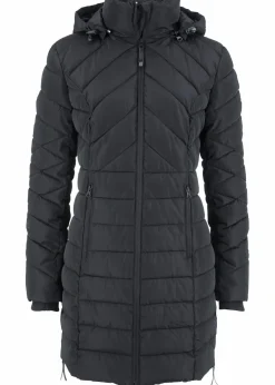 Damen bonprix Bekleidung·Hosen|Jacken & Mäntel|Long-Steppjacke mit Wattierung