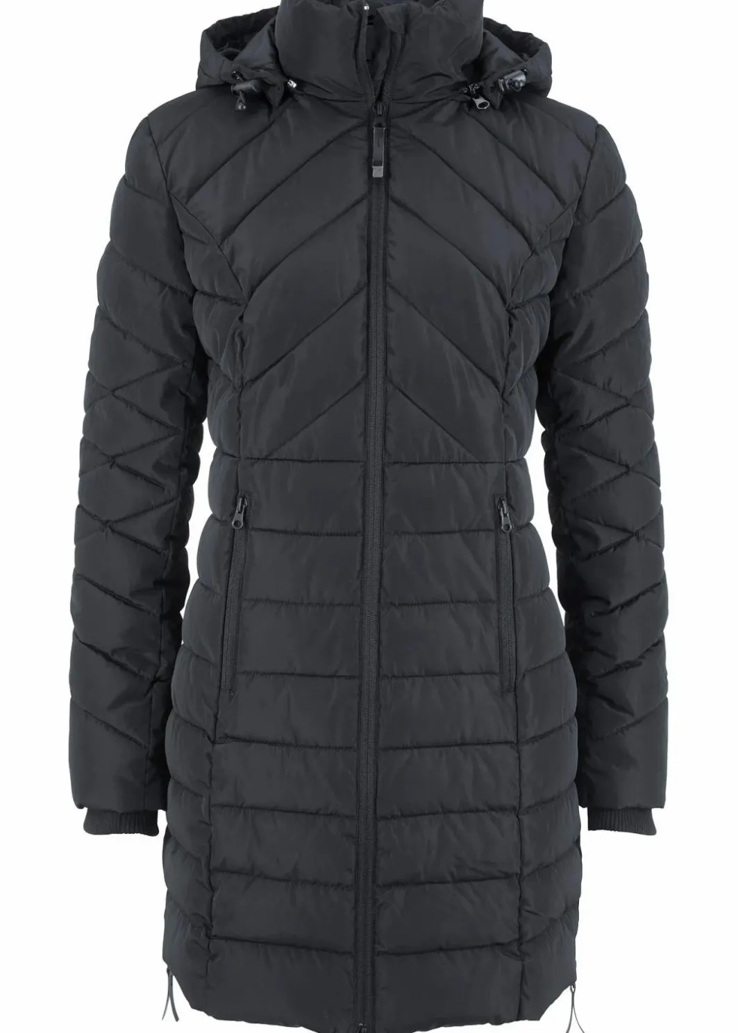 Damen bonprix Bekleidung·Hosen|Jacken & Mäntel|Long-Steppjacke mit Wattierung