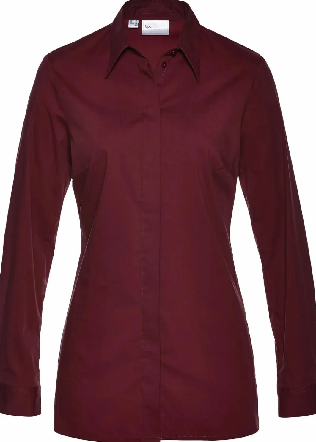 Damen bonprix Blusen & Tuniken|Bekleidung·Jacken & Mäntel|Long-Stretch-Bluse