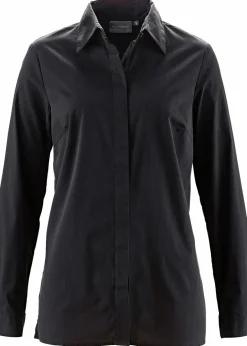 Online Long-Stretch-Bluse Damen Bekleidung·Jacken & Mäntel|Blusen & Tuniken