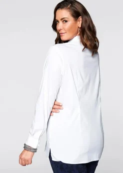 Discount Long-Stretch-Bluse Damen Blusen & Tuniken|Bekleidung·Jacken & Mäntel