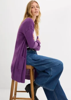 New Longstrickjacke Damen Pullover & Strickjacken|Basics