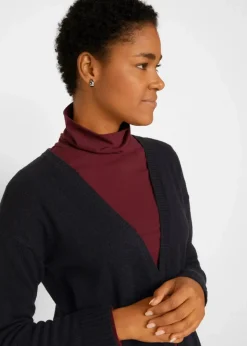 Damen bonprix Pullover & Strickjacken|Basics|Longstrickjacke