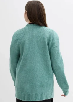 Online Longstrickjacke Kinder Mädchen 9-16 Jahre·Sweat & Strick