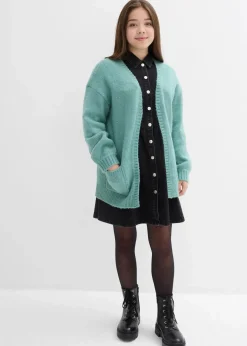 Online Longstrickjacke Kinder Mädchen 9-16 Jahre·Sweat & Strick