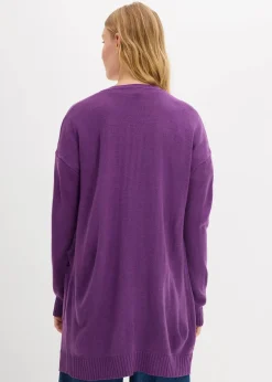 Damen bonprix Pullover & Strickjacken|Basics|Longstrickjacke