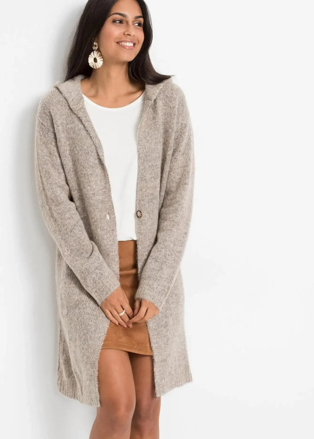 Longstrickjacke Damen Bekleidung·Umstandsmode|Bekleidung·Jeans