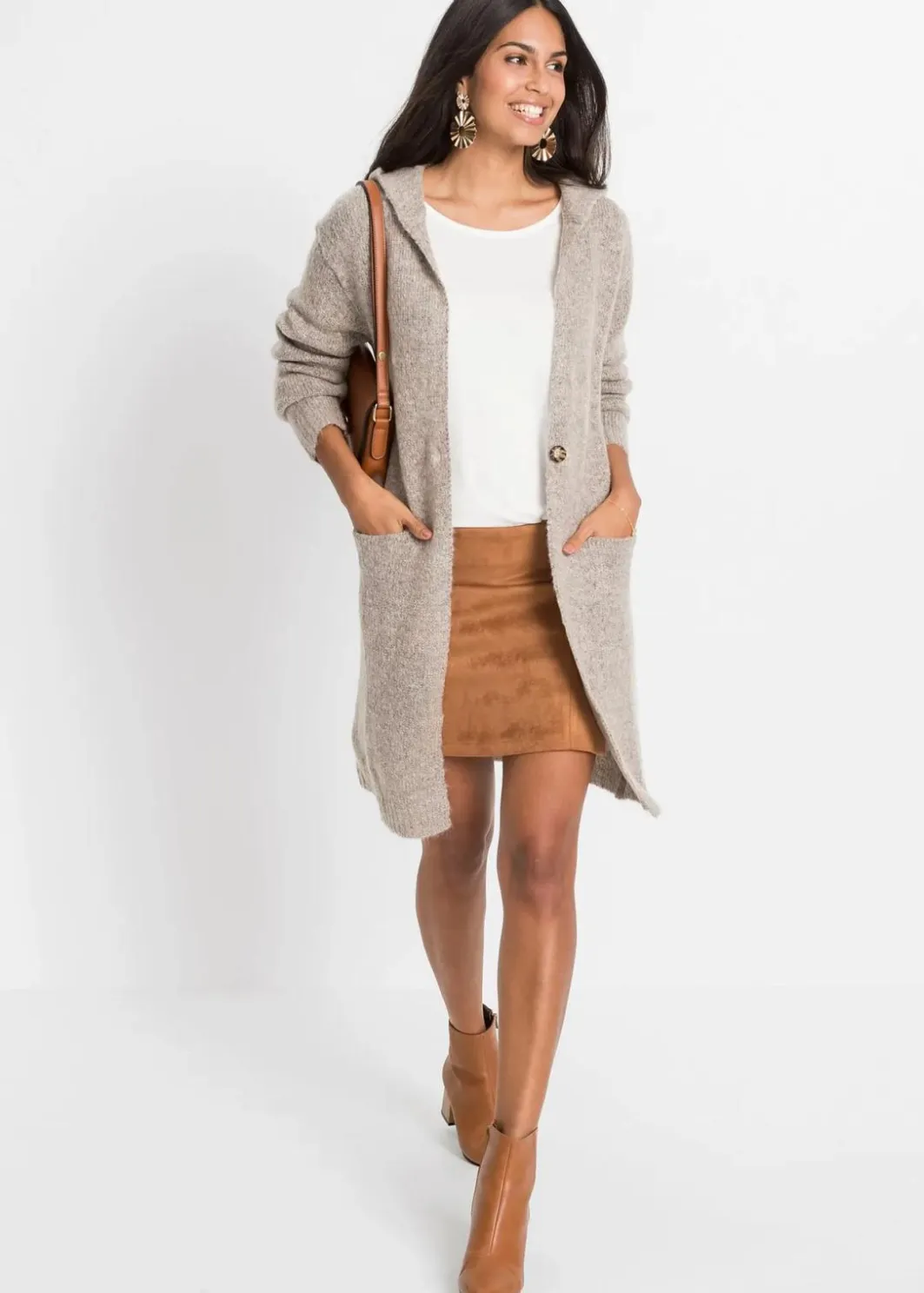 Longstrickjacke Damen Bekleidung·Umstandsmode|Bekleidung·Jeans