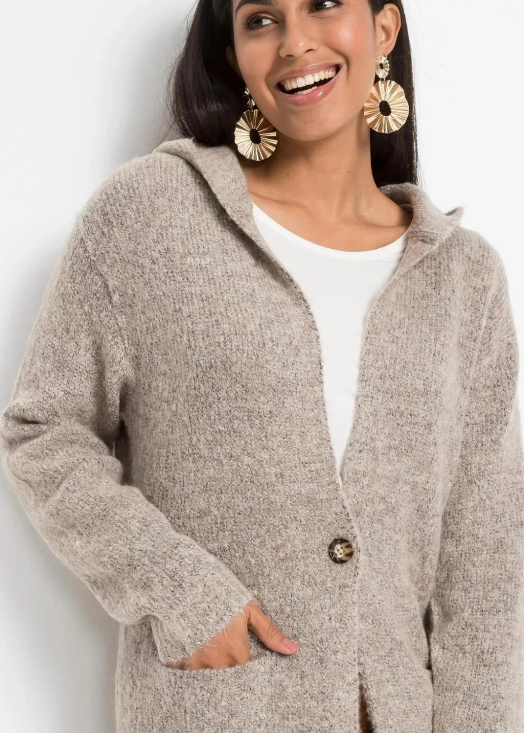 Longstrickjacke Damen Bekleidung·Umstandsmode|Bekleidung·Jeans