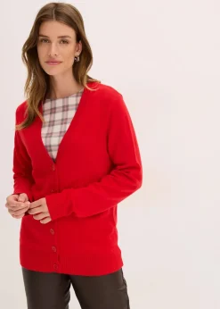 Clearance Longstrickjacke aus softem Viskose-Mix Damen Bekleidung·Umstandsmode|Bekleidung·Röcke