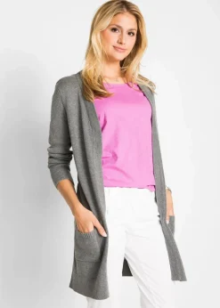 Sale Longstrickjacke, Langarm Damen Strickmode|Pullover & Strickjacken