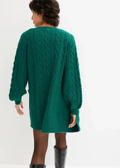 Longstrickjacke mit Ballonärmeln Damen Bekleidung·Umstandsmode|Bekleidung·Jeans