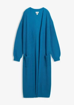 Damen bonprix Bekleidung·Umstandsmode|Strickmode|Longstrickjacke mit überschnittener Schulter