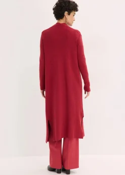 Damen bonprix Bekleidung·Umstandsmode|Pullover & Strickjacken|Longstrickjacke mit Viskose